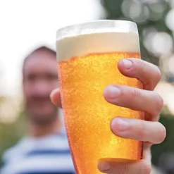 Double Wall Insulated Beer Mug - Freezer Safe - 16oz.
