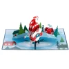 3-D Pop-Up Holiday Greeting Card
