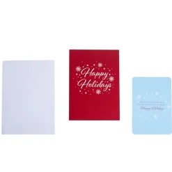 3-D Pop-Up Holiday Greeting Card