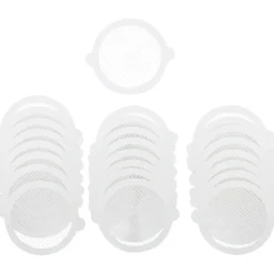 Drain Covers Disposable Adhesive Hair Catcher Round Square Set Of 25