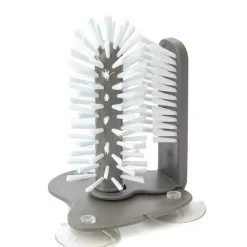 Drinkware Cleaner with Brush and Suction Base