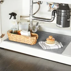 Drymate® Under Sink Waterproof Polyester Cabinet Mat 24" X29"