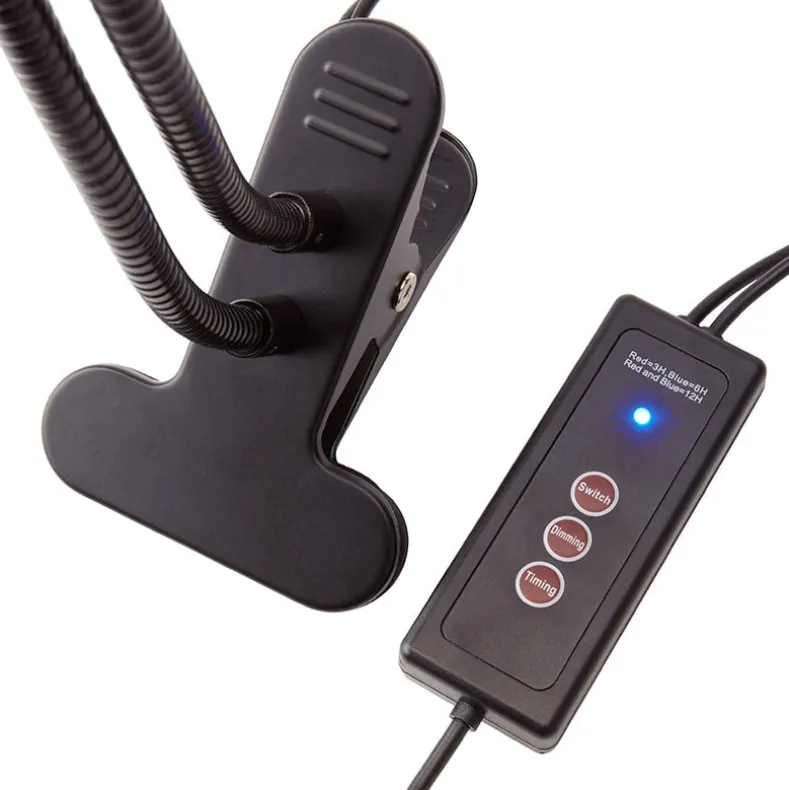Dual LED Desk Lamp 3 Color Modes, 5 Dimming Levels and Timer