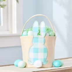 Easter Basket Bucket Bunny Fabric
