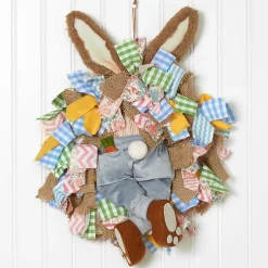 Easter Bunny Butt Wreath - Boy or Girl