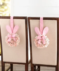Easter Bunny Cabinet Wreath