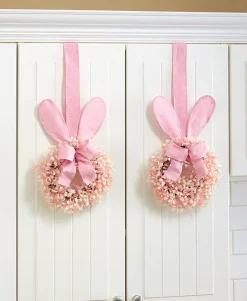 Easter Bunny Cabinet Wreath