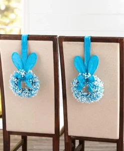 Easter Bunny Cabinet Wreath