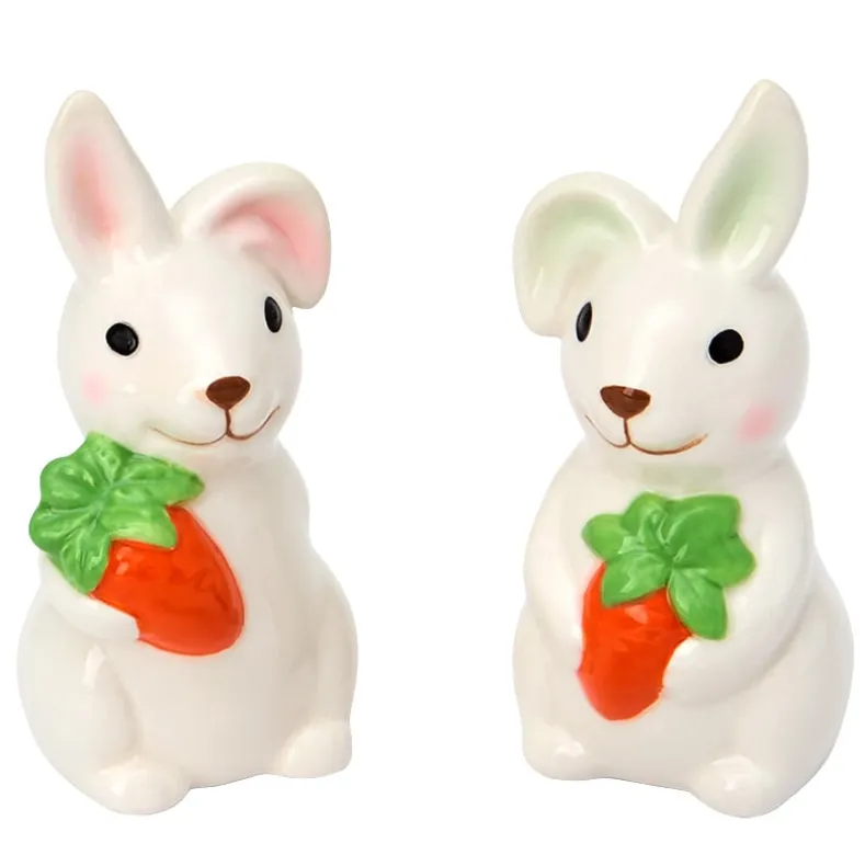 Easter Bunny Tableware, Ceramic Serving Pieces or Table Runner