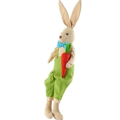 Easter Country Bunnies, Decorative Carrot Garland, or Carrot Wreath