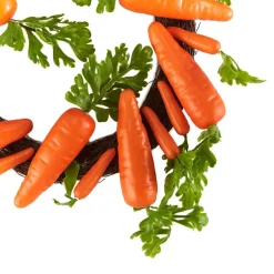 Easter Country Bunnies, Decorative Carrot Garland, or Carrot Wreath