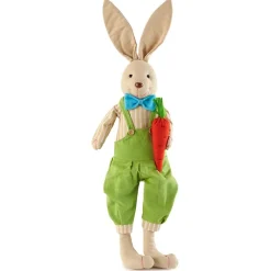 Easter Country Bunnies, Decorative Carrot Garland, or Carrot Wreath