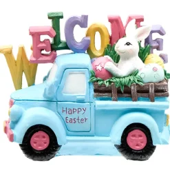 Easter Welcome Truck With Bunny Tabletop Décor