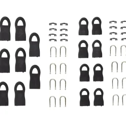 Easy Fix Zipper Pulls Plastic Replacement Sliders Set of 16