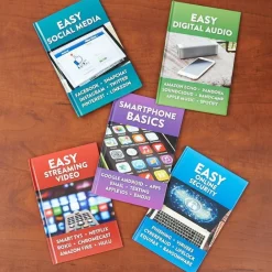 Easy Tech Reference Books For Navigating the Digital World - Set of 5