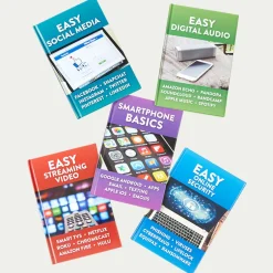 Easy Tech Reference Books For Navigating the Digital World - Set of 5