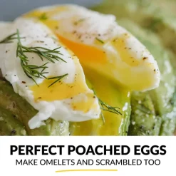 Egg 'n Omelet Cooker - Quick and Fluffy Omelets in Your Microwave