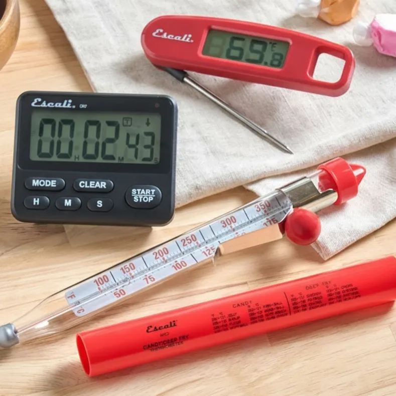 Escali Baking Tools - Deep Fry Thermometer, Compact Thermometer, Loud Timer