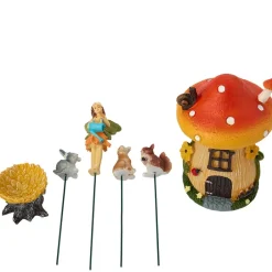 Fairy Garden Figures - Set of 6