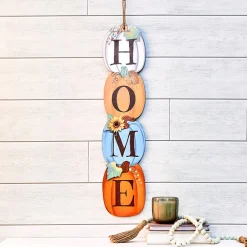 Fall Pumpkin Home Sentiment Wall Decor