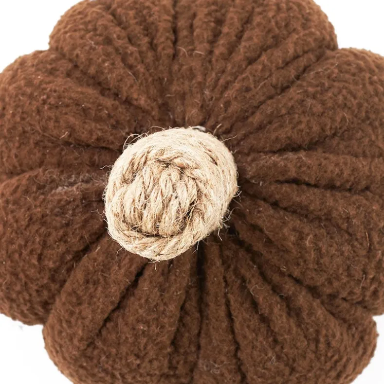 Fall Sherpa Pumpkin Decor