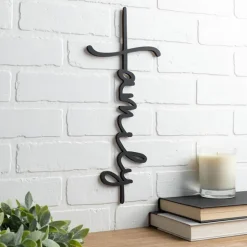 Family Cross Wood Plaque