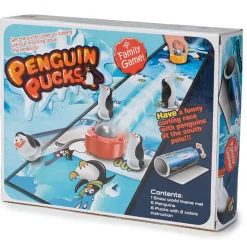Family Fun Tabletop Game Penguin Pucks