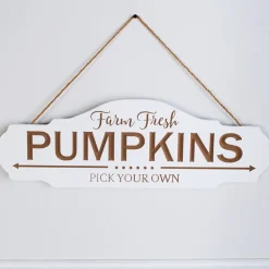 Farm Fresh Pumpkins Sign Fall Decor