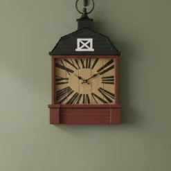 Farm Fresh Wall Décor Collection – Hanging Sign or Rustic Wall Clock
