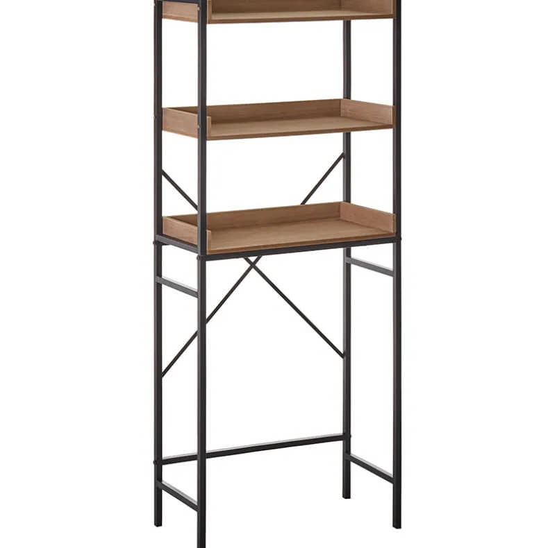 Farmhouse Bathroom Furniture Collection in Metal and Wood