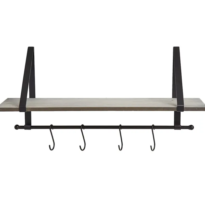Farmhouse Bathroom Furniture Collection in Metal and Wood