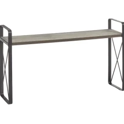 Farmhouse Bathroom Furniture Collection in Metal and Wood