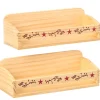 Farmhouse Kitchen Magnetic Storage Shelf Set of 2
