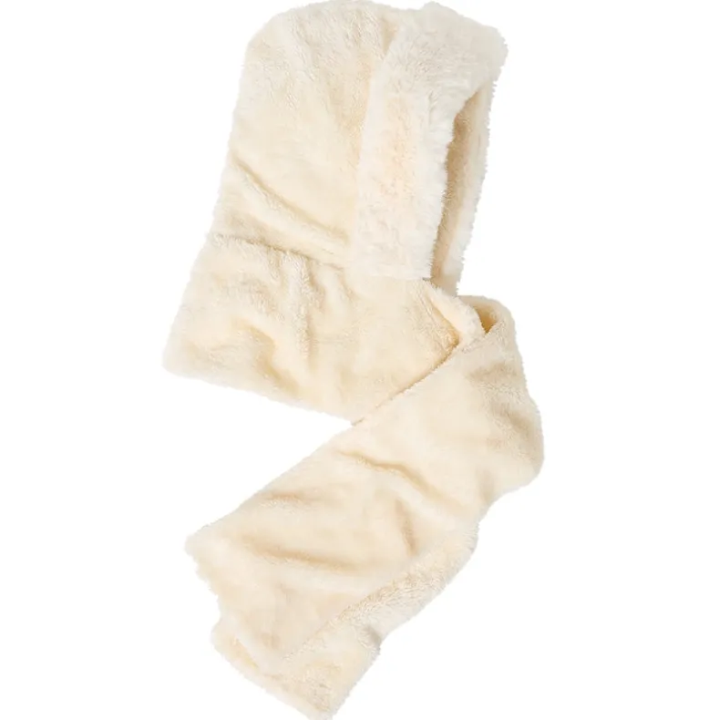 Faux Fur Hooded Scarf