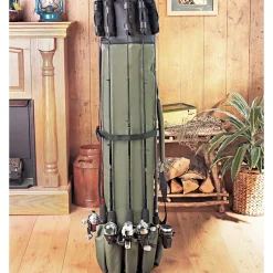 Fishing Multi-Rod Carrier And Storage Case