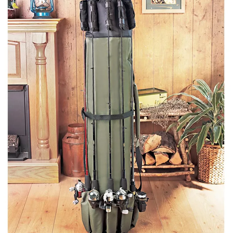Fishing Multi-Rod Carrier And Storage Case