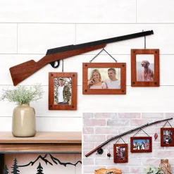 Fishing Themed Decor with Hanging Frames