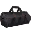 Fix-It 18" Tool Bag made With Carry Handle 6 pockets And Rubber Feet