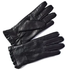 Fleece-Lined Leather Gloves