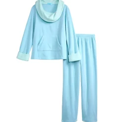 Fleece Pajama Lounge Set 2 Pieces