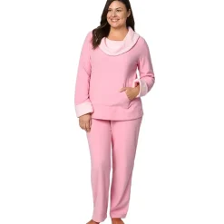 Fleece Pajama Lounge Set 2 Pieces