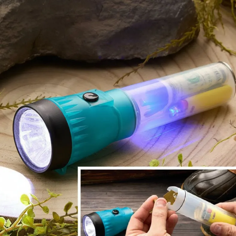 Floating Flashlight Waterproof Water Activated 5 LED Light Modes