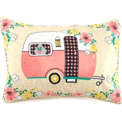 Floral Camper Sham