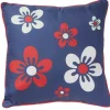 Floral Check Sham or Accent Floral Pillow