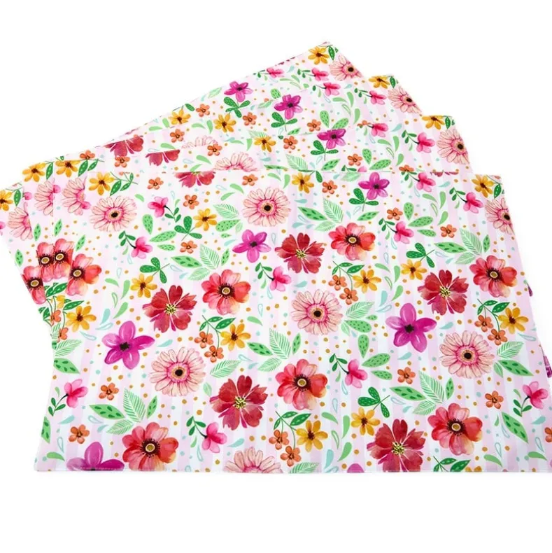 Floral Heart Set of 4 Placemats or Table Runner