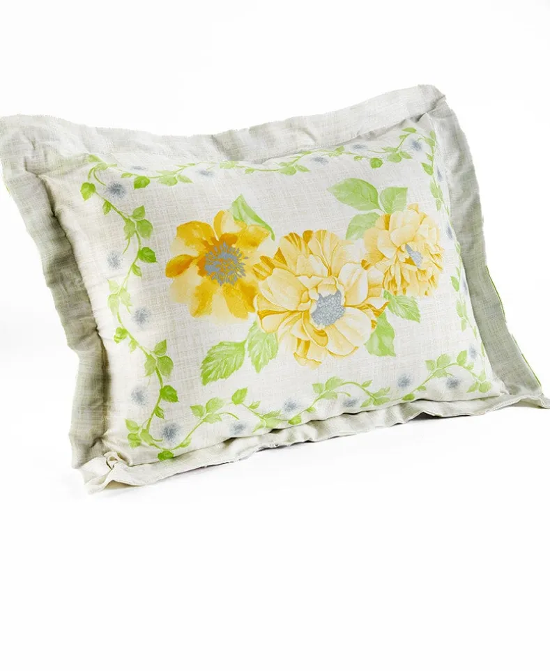 Floral Vine Accent Standard Size Sham