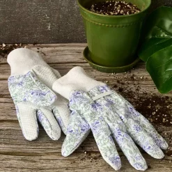 Flower Print Gardening Gloves