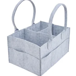 Foldable Felt Storage Caddy with Handles