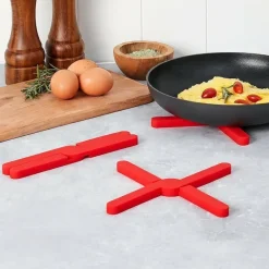 Foldable Silicone Trivet - Set of 3