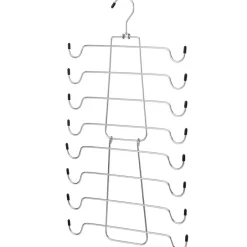 Folding Closet Hanger for Clothes and Accessories